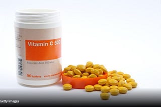 Vitamin C supplements -Photo by Getty Images