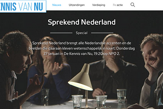 Sprekend Nederland op NPO 2