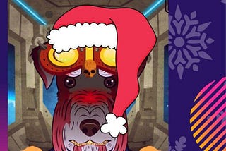 Steam Punk Dog NFT Collection Christmas Giveaway