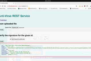 Anti-Virus REST API