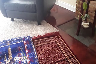 Prayer mats to pray together as a family