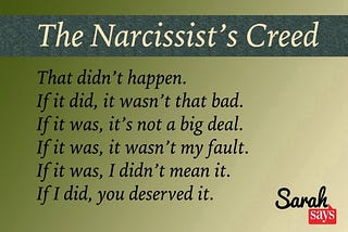 So, your friend is a narcissistic sociopath. What next?