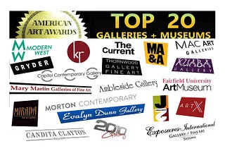 The 20 Best Art Galleries In USA / 2024 AMERICAN ART AWARDS Selections