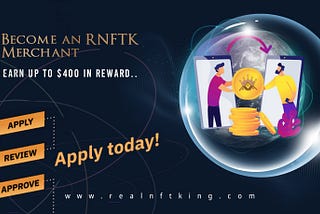 Become a Real NFT King P2P Merchant, Earn Massive Rewards
