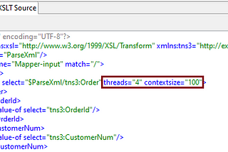 Multi threading in the BusinessWorks Mapper and the BusinessWorks Container Edition Mapper