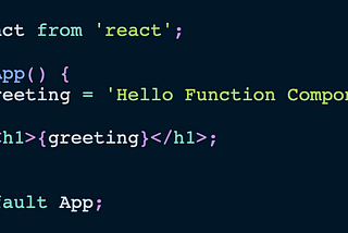 Props to you, React!