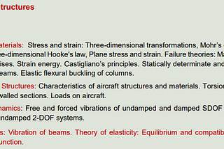 Aircraft Structures for Absolute Beginners