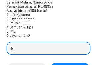 Cara Menghentikan Layanan Message Class 0 Pada Operator Indosat