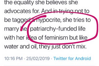 Even The Best Feminists Are Living A ‘Patriarchy-Funded Life’