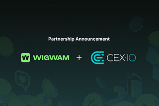 Exciting Announcement: New Partnership with CEX.IO!