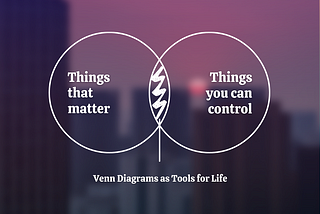 Venn Diagrams as Tools for Life