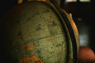 Antique globe