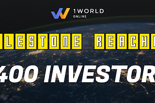 Milestone reached: +400 investors on Republic!
