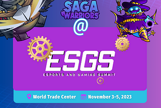 MetaSaga Warriors at ESGS 2023: Introducing Blockchain Gaming at World Trade Center, Pasay City