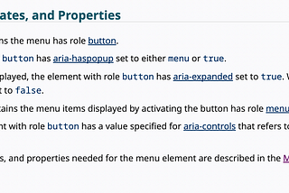 Making the web more accessible: menus and loaders