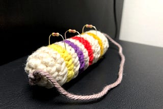 Crochet your own resistor cushion