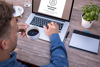Why people have private accounts on social media