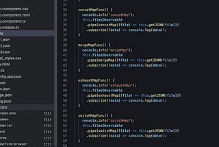 MergeMap vs ConcatMap vs ExhaustMap vs SwitchMap vs ForkJoin