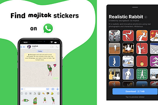 We partnered with WhatsApp and our most downloaded sticker is… a rabbit?