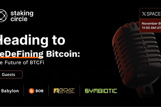 Heading to ReDeFining Bitcoin AMA Recap: Part 2