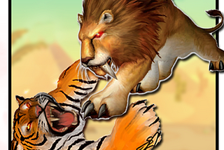 Lion Vs Tiger 2 Wild Adventure