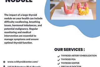 The Impact of a Large Thyroid Nodule on Your Health