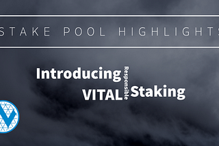 Cardano Stakepool Highlights