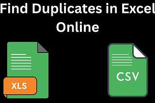 How to Find Duplicates in Excel Online