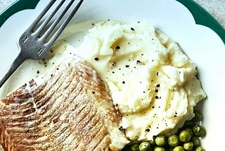 Simple, Baked Finnan Haddie