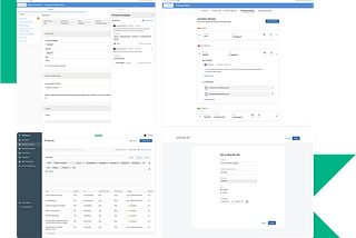 Various product screenshots for Kuali IRB software