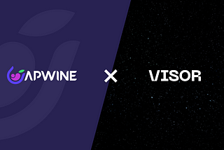 APWine partners with Visor for management of treasury assets and APW-ETH liquidity on Uniswap v3
