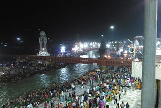 Reminiscing about a night in Haridwar