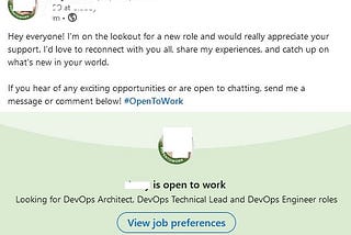 When #OpenToWork is really #OpenToScam