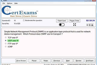 Cert-Ex Exam Sim for CCST Cyber Security