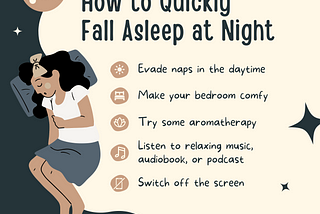 How to Quickly Fall Asleep at Night