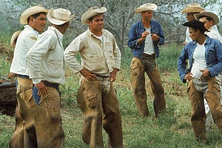 Vaqueros on The King Ranch in Texas, circa 1965. With my thanks to The King Ranch and @TracesofTexas on Twitter.