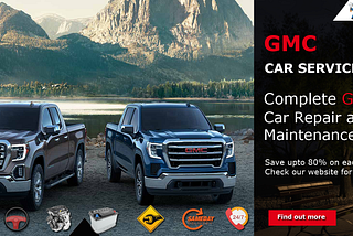 GMC CAR REPAIR IN DUBAI — SAVE UP TO 80% AT SERVICEMYCAR.AE