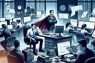 The Superhero Syndrome in Technological Leadership