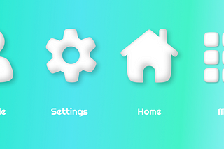 Claymorphic Icons for Fair Use