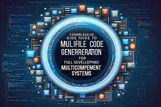 Multi-file Code Generation for Full Stack Development and Multicomponent Systems