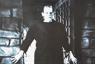 Frankenstein’s monster from the classic 1930’s film