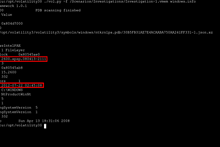 TryHackMe: Volatility Walkthrough (2022) (Only Investigations)