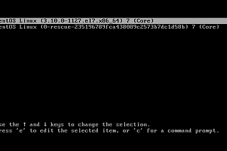 Resetting Root Password on RHEL 7/8 During Boot