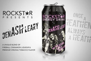 Rockstar Energy Drink Unveils New Denis Leary Themed Cigarette Flavor