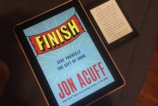 The Joy needed to actually Finish things