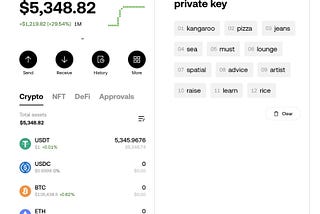 Gift payment 5350 USDT Blockchain Trc20 for you u can use ( Okx walllet — Safepal wallet — Tron…