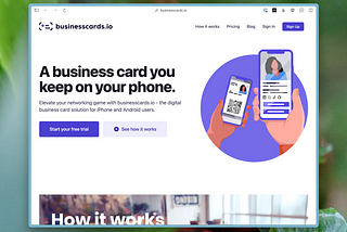 Why We Decided to Build businesscards.io