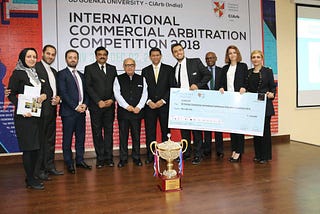 Islamic Azad University, Iran wins GD Goenka — ClArb (India) International Commercial Arbitration…