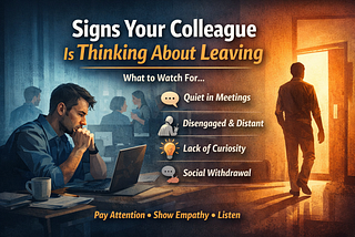 Signs Your Colleague Is Already Thinking About Leaving