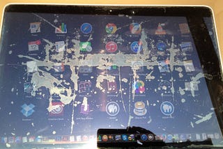 How I deal with Macbook Pro Retina Screen Stain